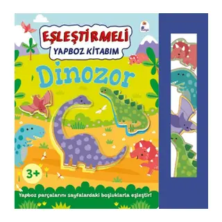 Eşleştirmeli Yap-Boz Kitabım Dinozor