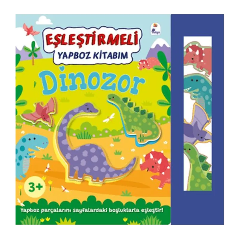 Eşleştirmeli Yap-Boz Kitabım Dinozor