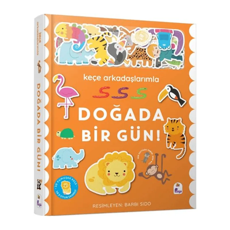 Keçe Arkadaşlarımla Doğada Bir Gün (Ciltli)