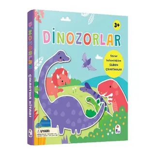 Dinozorlar - Silikon Çıkartmalı