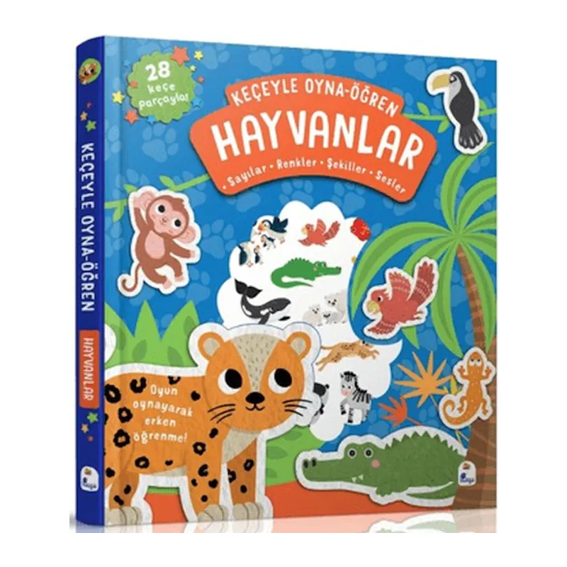Keçeyle Oyna - Öğren Hayvanlar