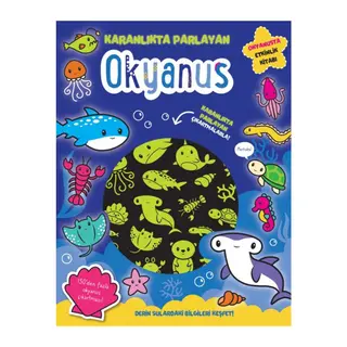 Karanlıkta Parlayan Kitaplar - Okyanus (Parlayan Çıkartmalar)