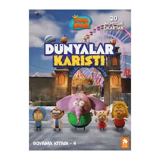 Dünyalar Karıştı Boyama Kitabı - 4