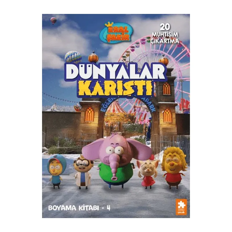 Dünyalar Karıştı Boyama Kitabı - 4