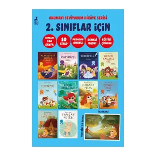 Okumayı Seviyorum Hikâye Serisi 2. Sınıflar İçin (10 Kitap)