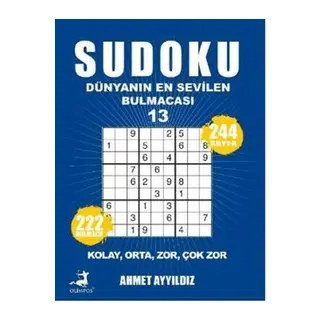 Sudoku Dünyanın En Sevilen Sevilen Bulmacası 13