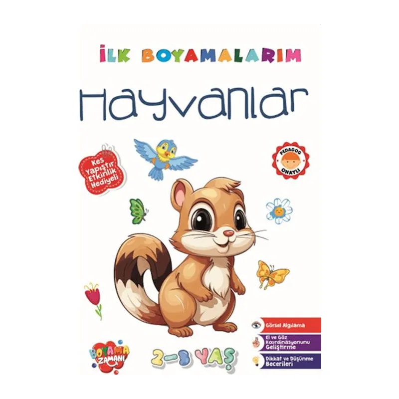 İlk Boyamalarım -Hayvanlar