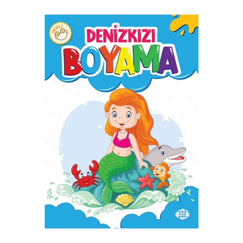 Neşeli Denizkızı Boyama
