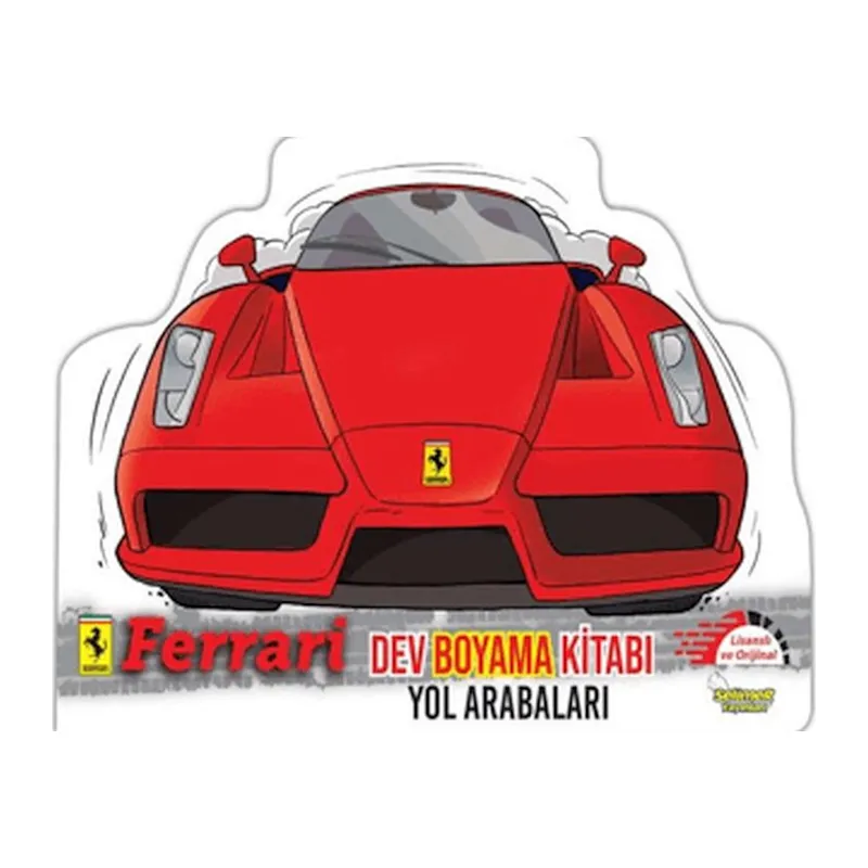 Ferrari Dev Boyama Yol Arabaları