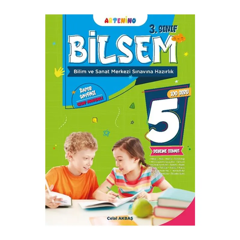 3. Sınıf 2025 BİLSEM Sınavına Hazırlık 5’li Deneme Sınavı