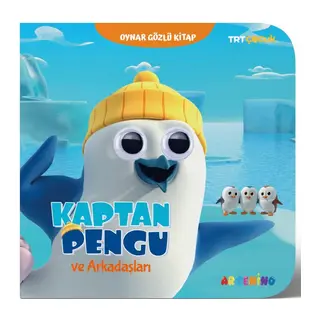 Kaptan Pengu - Trt Çocuk Oynar Gözlü Kitap