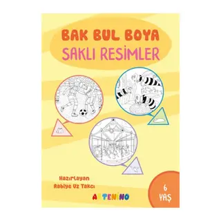 Bak Bul Boya – Saklı Resimler 6 Yaş