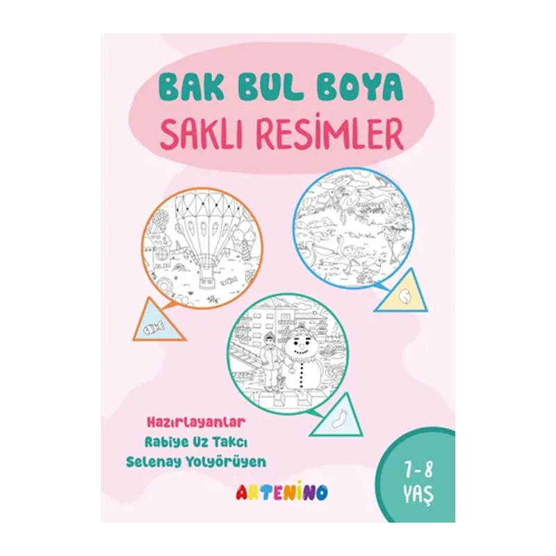 Bak Bul Boya – Saklı Resimler 7-8 Yaş