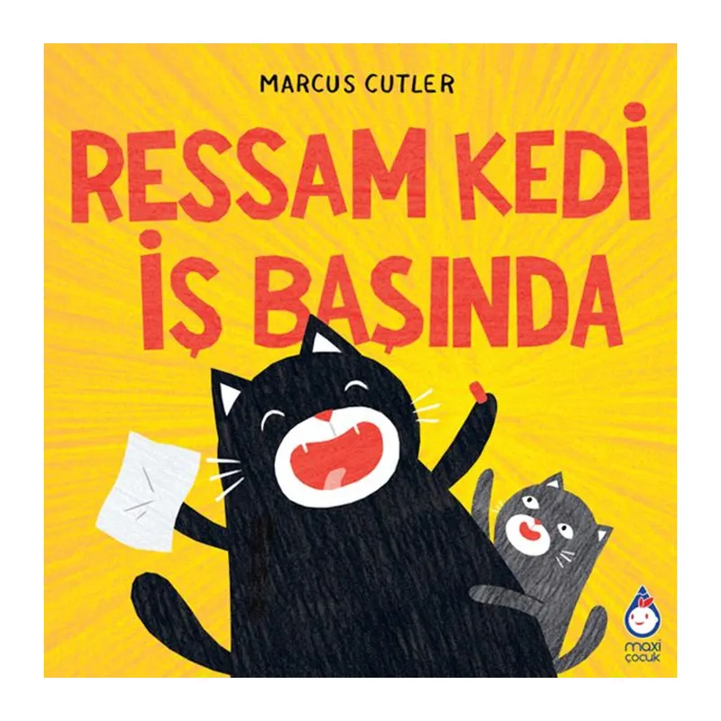 Ressam Kedi İş Başında