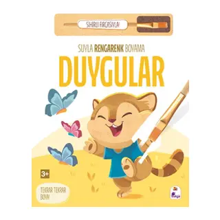 Suyla Rengarenk Boyama - Duygular (Sihirli Fırçasıyla)