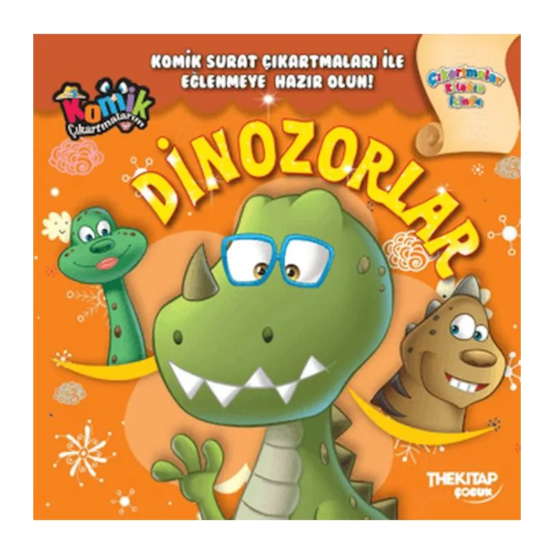 Komik Çıkartmalarım - Dinozorlar