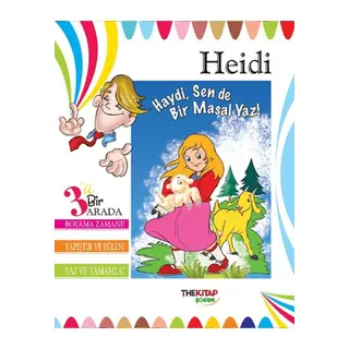 Heidi (Üçü Bir Arada Etkinlik Kitabı)