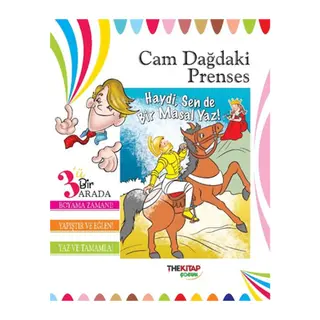 Cam Dağdaki Prenses (Üçü Bir Arada Etkinlik Kitabı)