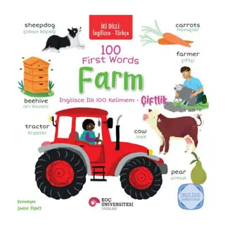 İki Dilli İngilizce-Türkçe 100 Fırst Words – Farm
