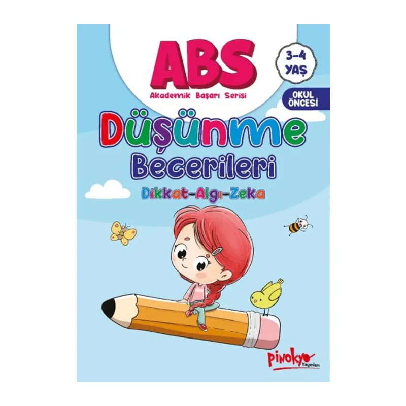 ABS 3-4 Yaş Düşünme Becerileri Dikkat-Algı-Zeka