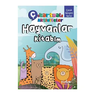 Çıkartmalı Aktiviteler Hayvanlar Kitabım