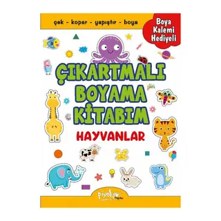 Çıkartmalı Boyama Hayvanlar