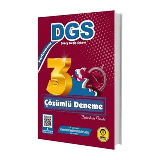Tasarı Yayınları DGS Performans Çözümlü 3 Deneme