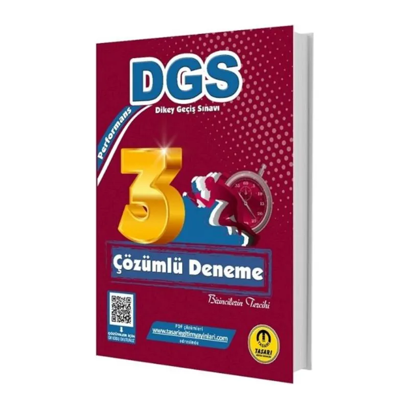 Tasarı Yayınları DGS Performans Çözümlü 3 Deneme