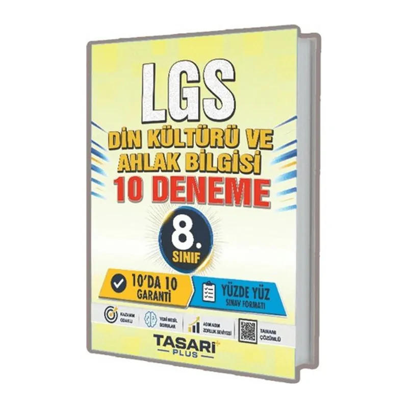 Tasarı 8. Sınıf LGS Din Kültürü ve Ahlak Bilgisi 10 Çözümlü Deneme