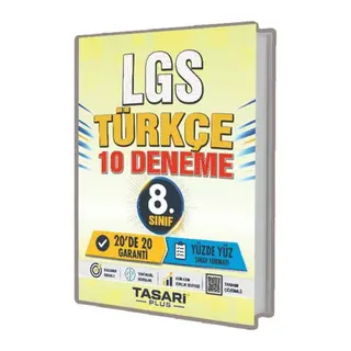 Tasarı 8. Sınıf LGS Türkçe 10 Çözümlü Deneme