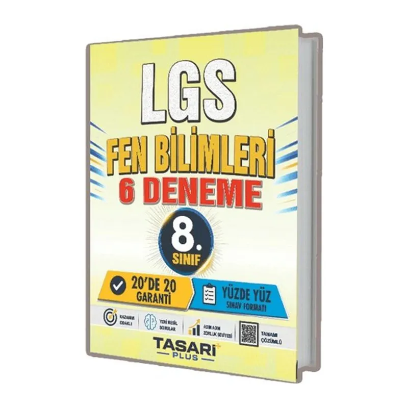 Tasarı 8. Sınıf LGS Fen Bilimleri 6 Deneme