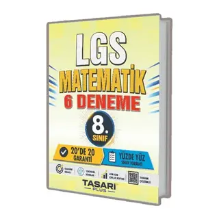 Tasarı 8. Sınıf LGS Matematik 6 Çözümlü Deneme