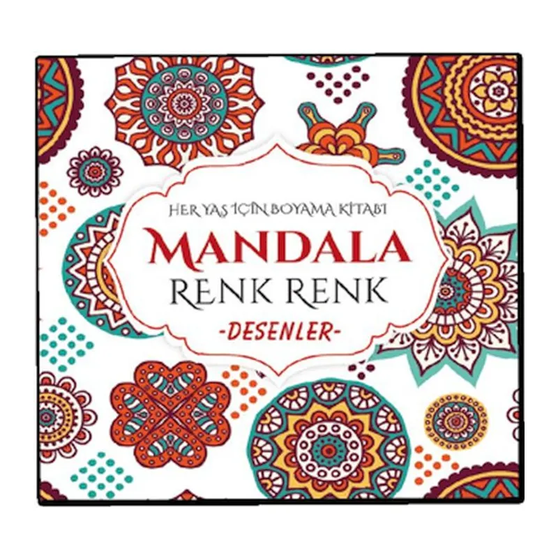 Mandala Renk Renk Desenler