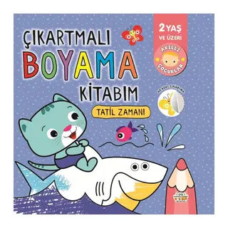 Çıkartmalı Boyama Kitabım-Tatil Zamanı