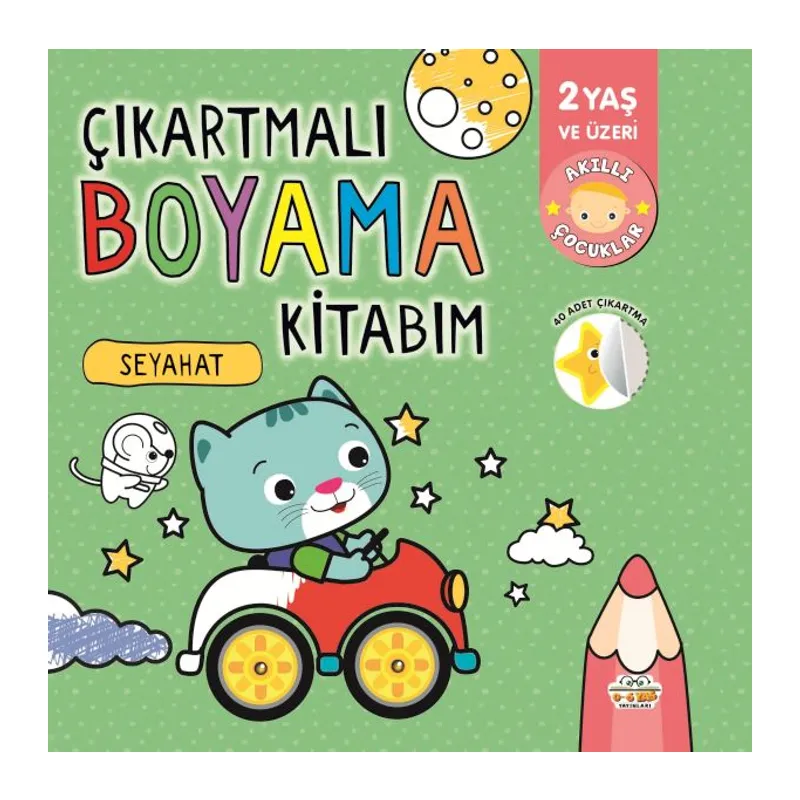Çıkartmalı Boyama Kitabım-Seyahat