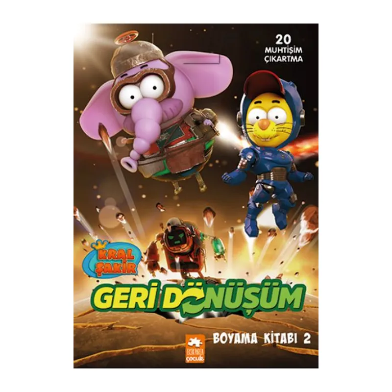 Kral Şakir Geridönüşüm Boyama Kitabı 2