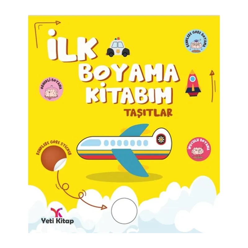 İlk Boyama Kitabım Taşıtlar