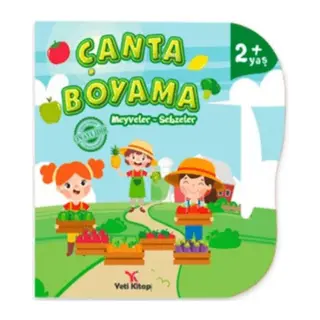 Çanta Boyama Meyveler, Sebzeler
