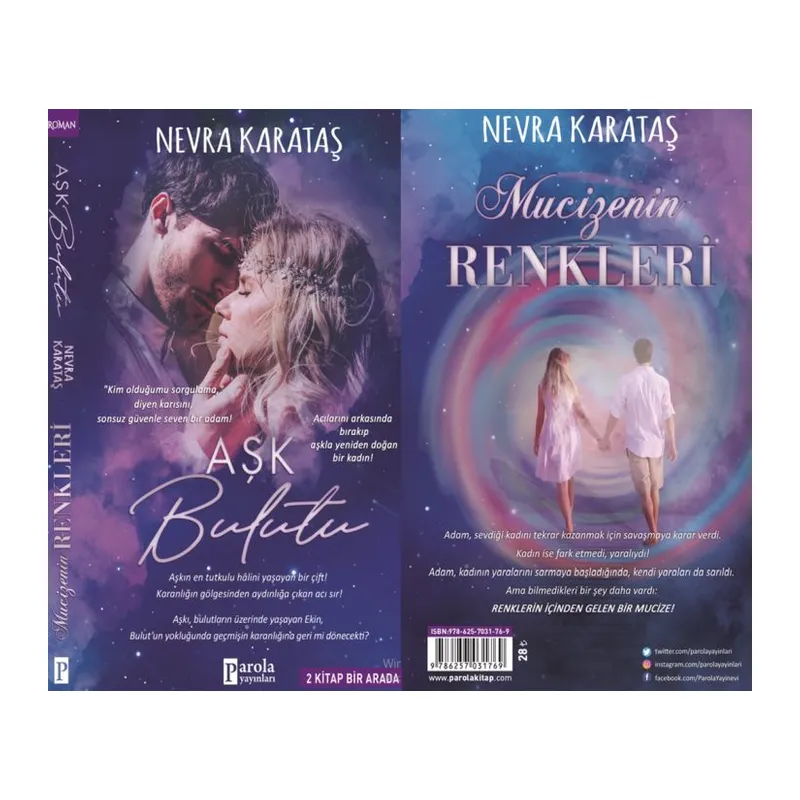 Aşk Bulutu - Mucizenin Renkleri (2 Kitap Bir Arada)