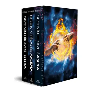 Gecenin Hikayesi - Aylema-Aşeka-Dora 3 Kitap Özel Kutulu Set - Ciltsiz