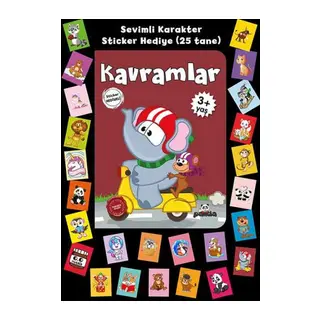 Stickerlı 3+ Yaş Kavramlar