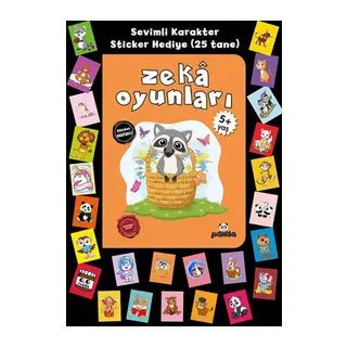 Stickerlı 5+ Yaş Zekâ Oyunları