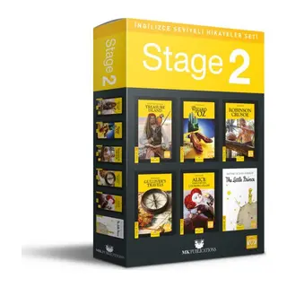 İngilizce Seviyeli Hikayeler Seti - Stage-2