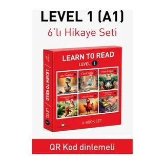 Level 1 İngilizce Hikaye Seti (6 Kitap)
