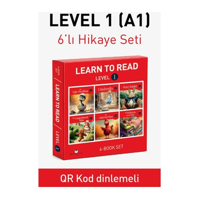 Level 1 İngilizce Hikaye Seti (6 Kitap)