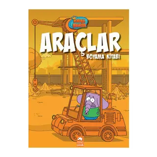 Kral Şakir Araçlar Boyama Kitabı