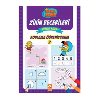 Kodlama Öğreniyorum 2 - Kral Şakir Zihin Becerileri Aktivite Kitabı