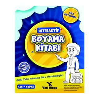 İnteraktif Boyama Kitabı 1