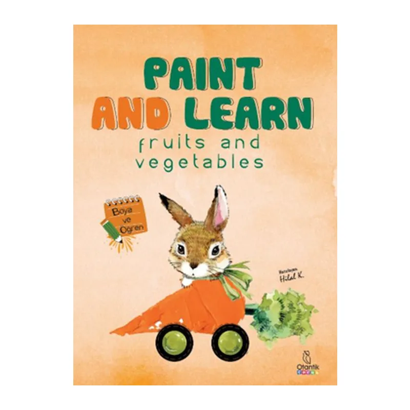 Paint and Learn Fruits and Vegetables