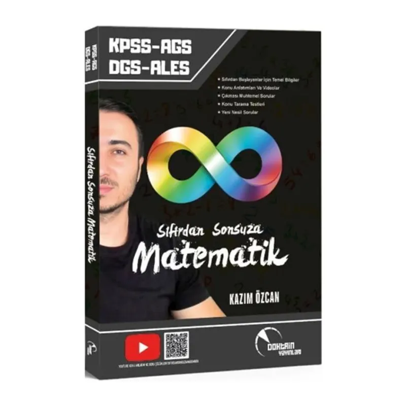 Doktrin Yayınları KPSS MEB AGS DGS ALES Sıfırdan Sonsuza Matematik Konu Özetli Soru Bankası